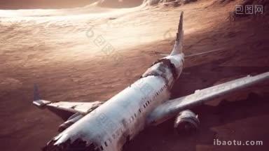孤独感飞机机身破损视频